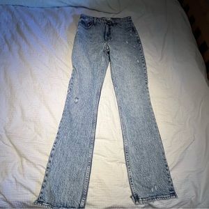 A&F high rise ‘90s skinny’ with bootcut